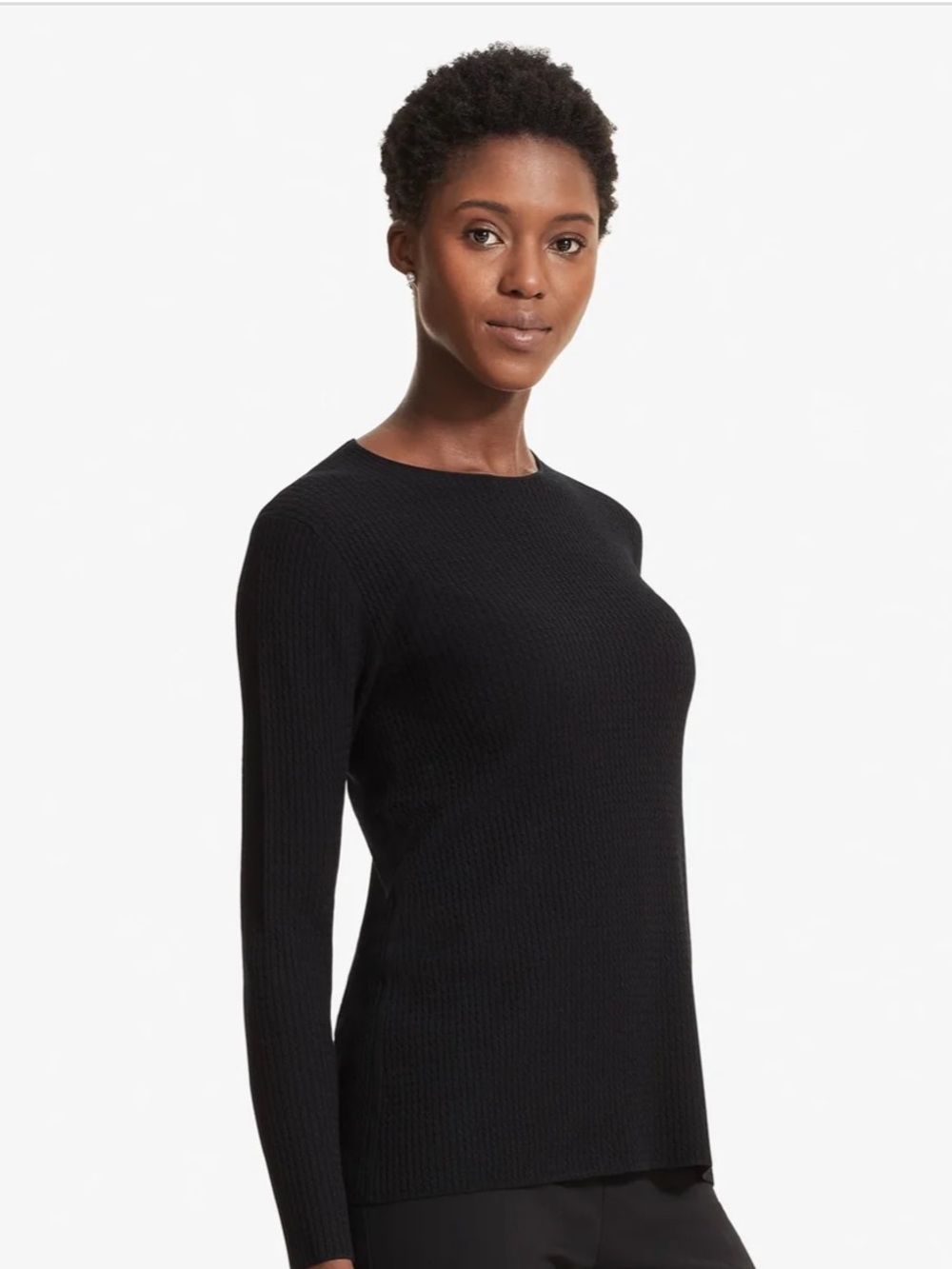MM Lafleur The Loraine Top - Geo Micro Knit